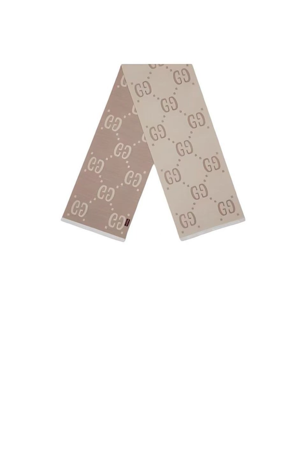 구찌 GG 자카드 패턴 니트 스카프 495592