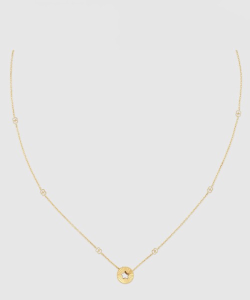 구찌 아이콘 18k 별 목걸이 729363