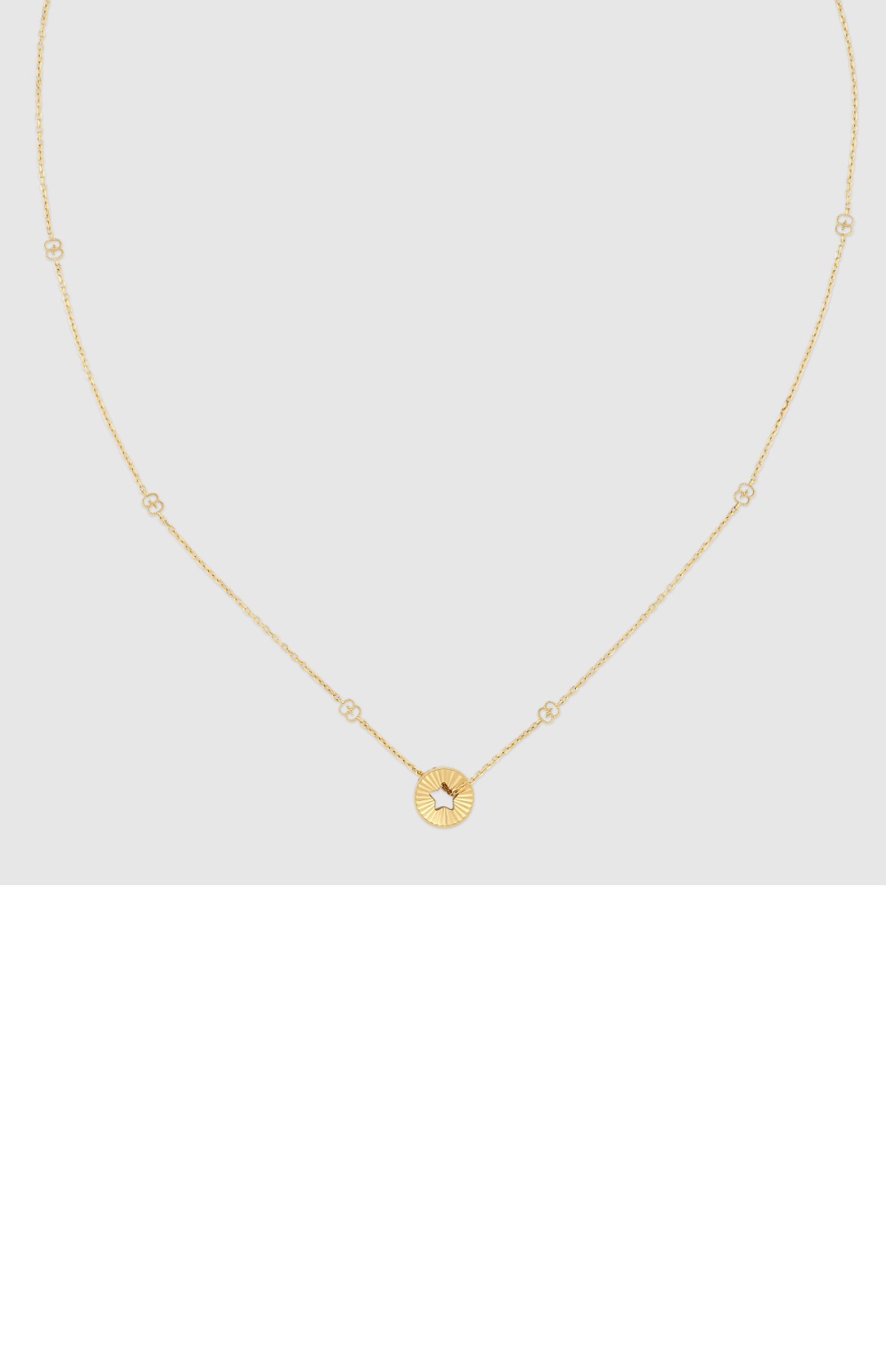 구찌 아이콘 18k 별 목걸이 729363