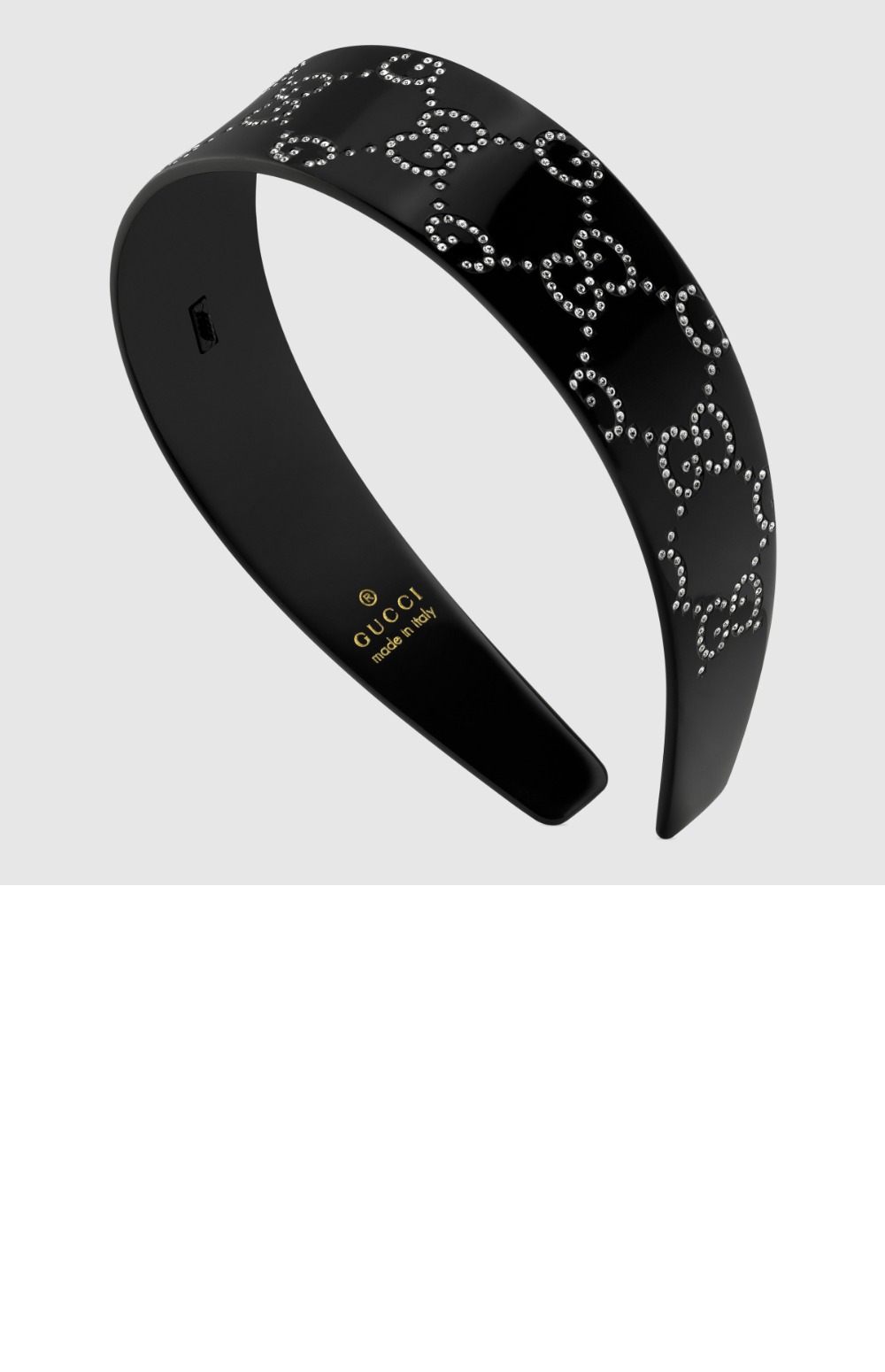 구찌 GG 크리스털 헤드 밴드 754018