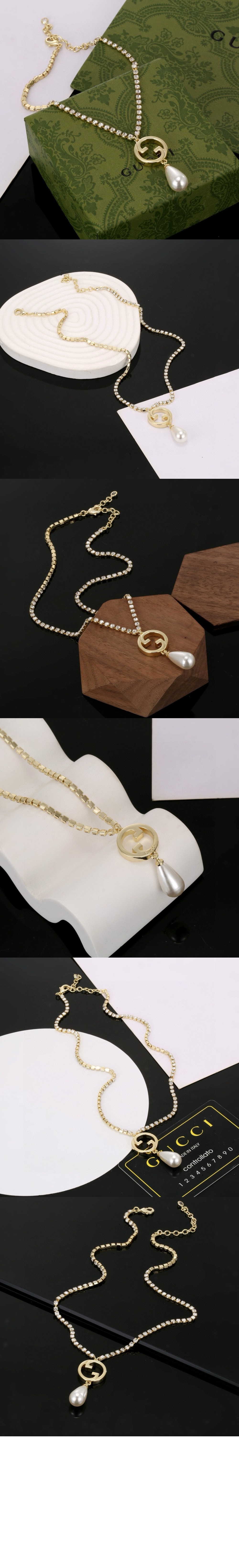 구찌 블론디 크리스털 목걸이 797530