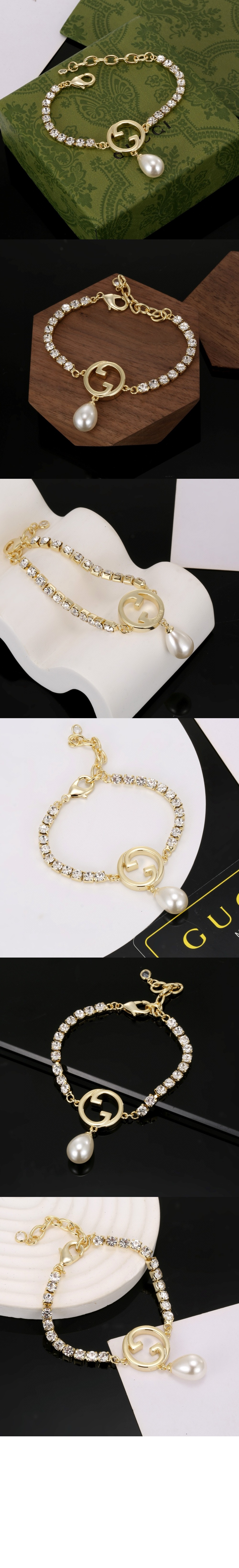 구찌 블론디크리스털 팔찌 797605