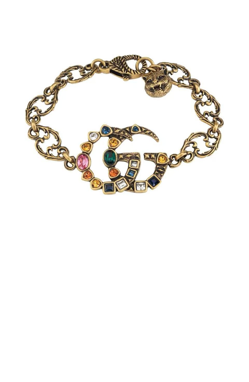 구찌 인터로킹 다이아몬드 팔찌 530532