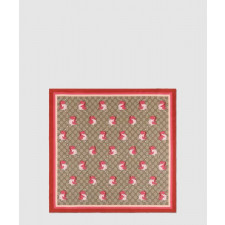 구찌 플로라 프린트 실크 스카프 778925