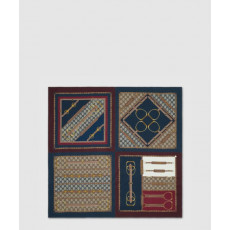 구찌 헤리티지 프린트 실크 스카프 786222