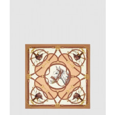 구찌 플로라 프린트 실크 스카 766327