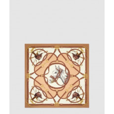 구찌 플로라 프린트 실크 스카 766327