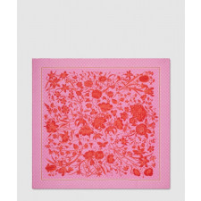 구찌 플로라 프린트 실크 스카 788333