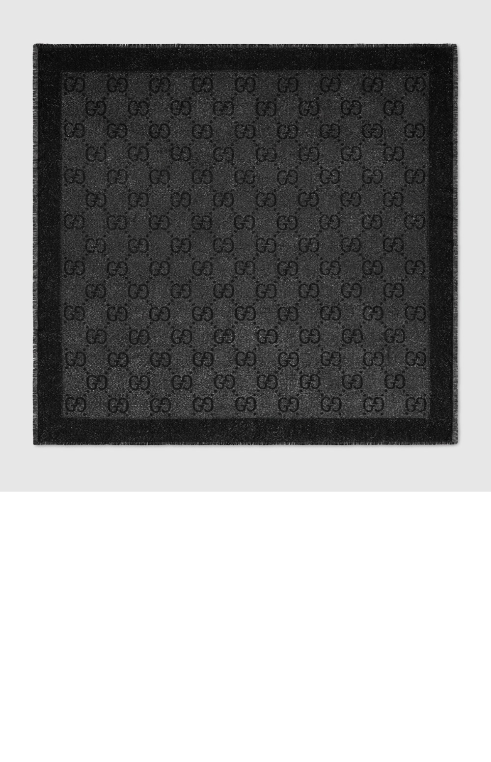 구찌 GG 라메 자카드 숄 694839