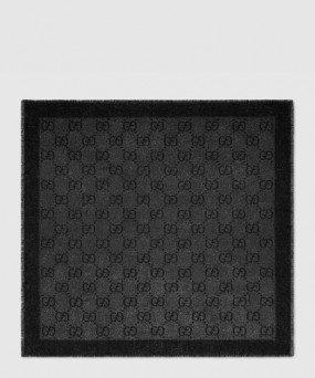 구찌 GG 라메 자카드 숄 694839