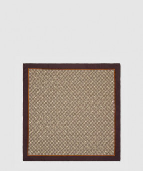 구찌 GG 프린트 홀스빗 실크 스카프 662576