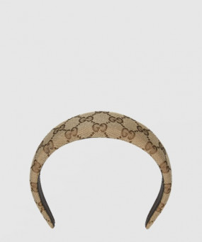 구찌 오리지널 GG 캔버스 헤어밴드 789987