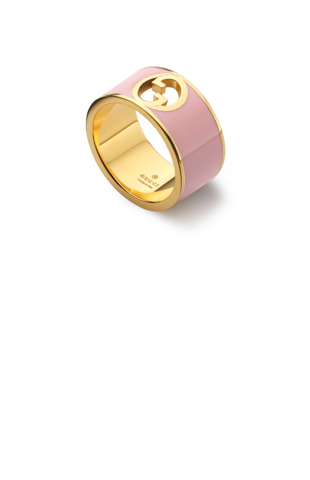 구찌 블론디 와이드 에나멜 반지 796791