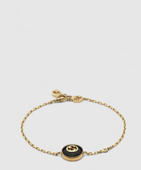 구찌 인터로킹 체인 팔찌 786556