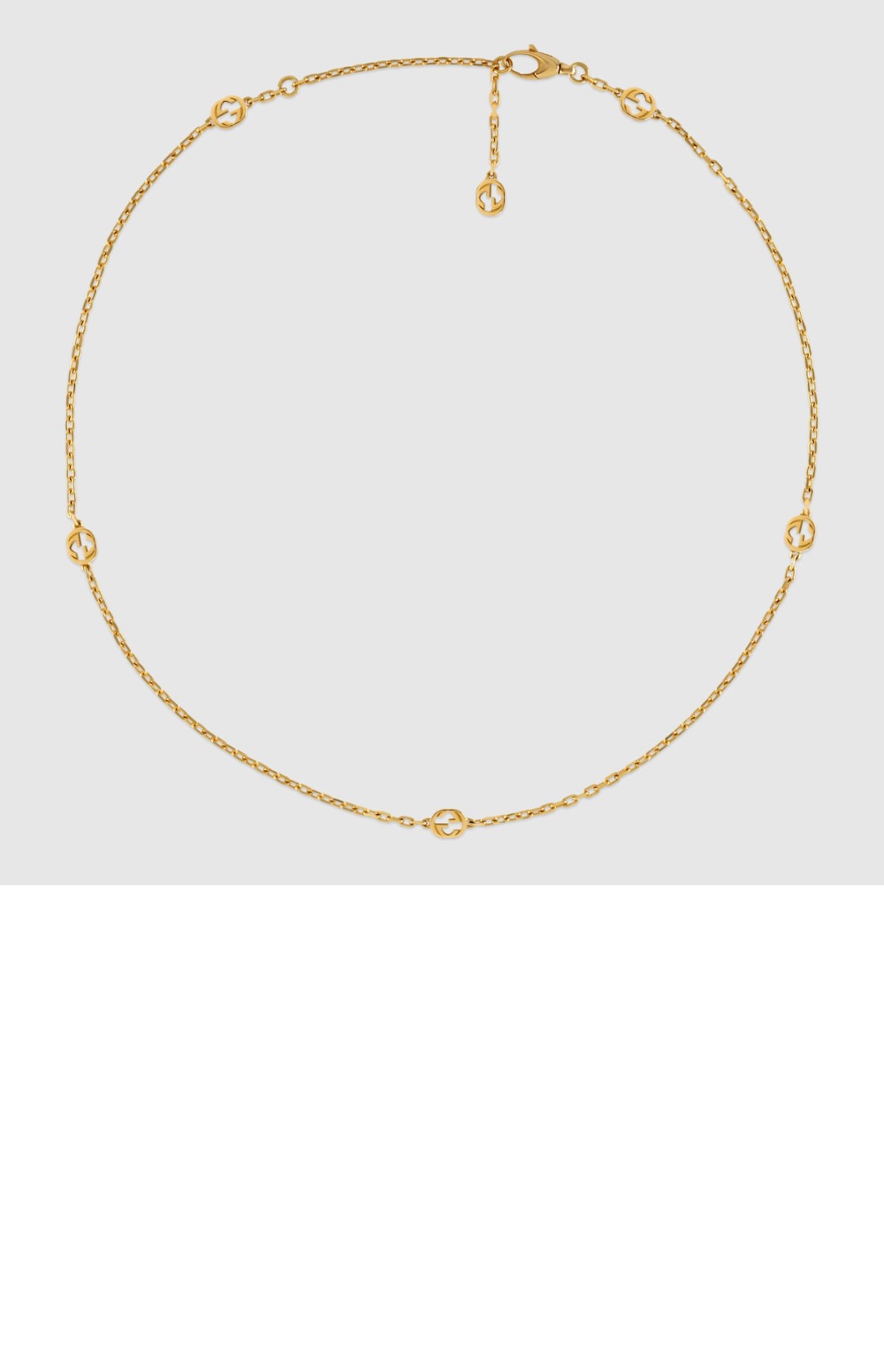 구찌 인터로킹 목걸이 629901