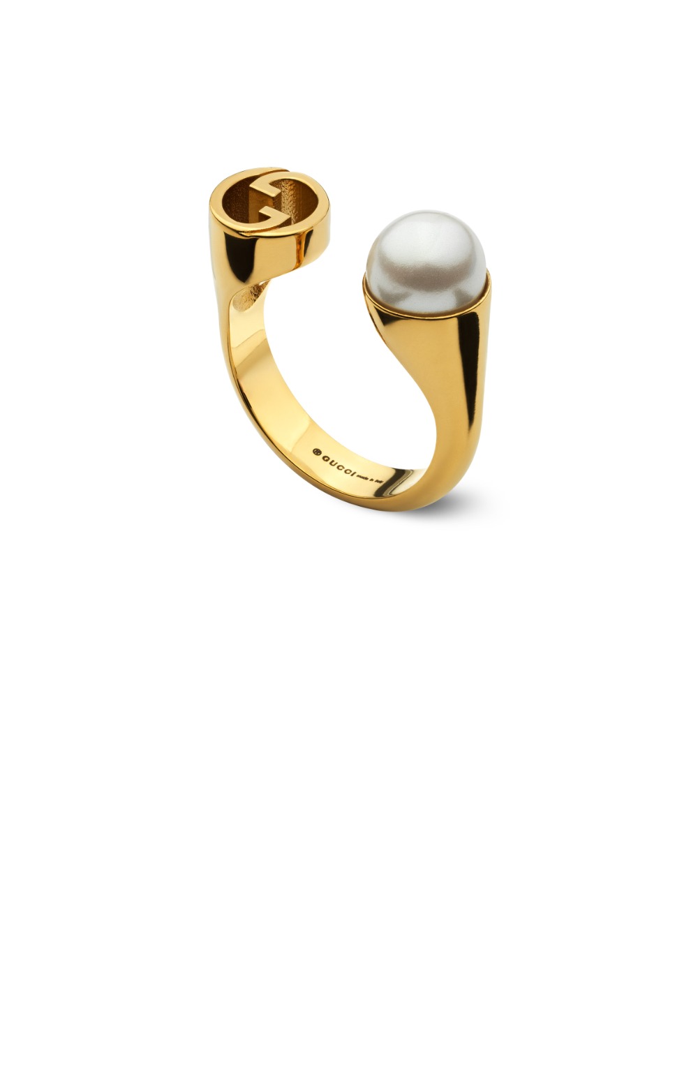 구찌 블론디 레진 펄 반지 797423