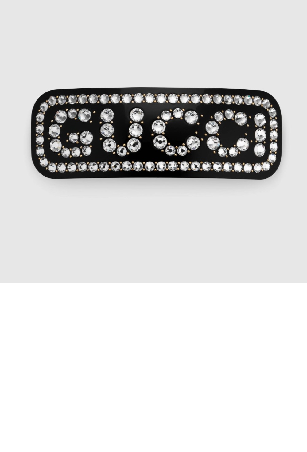 구찌 크리스털 싱글 헤어 바레트 590039