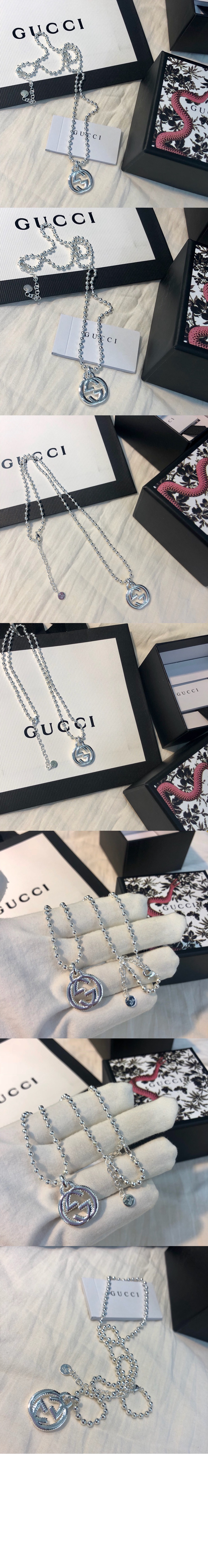 구찌 인터로킹 G 목걸이 479219