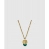 구찌 그린 크리스털 펜던트 목걸이 677366