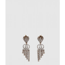 구찌 크리스탈 스트로베리 귀걸이 580959