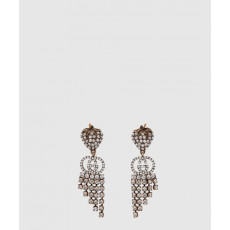 구찌 크리스탈 스트로베리 귀걸이 580959