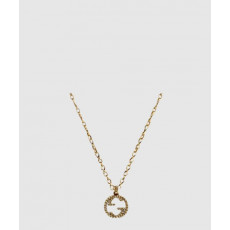 구찌 인터로킹 G 옐로우골드 목걸이 579858