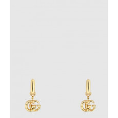 구찌 GG 골드 옐로우 러닝 귀걸이 582017