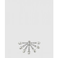 구찌 더블 G 크리스탈 장식 브로치 770020