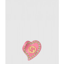 구찌 더블 G 하트 머리핀 753884