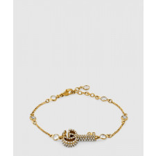 구찌 크리스탈 GG 키 팔찌 645623