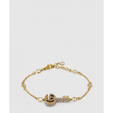 구찌 크리스탈 GG 키 팔찌 645623