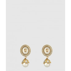 구찌 인터로킹 G 펄 귀걸이 753926