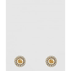구찌 GG 플라워 마몽 스터드 귀걸이 702583