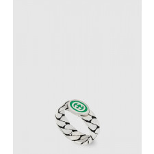 구찌 인터로킹 에나멜 반지 701612