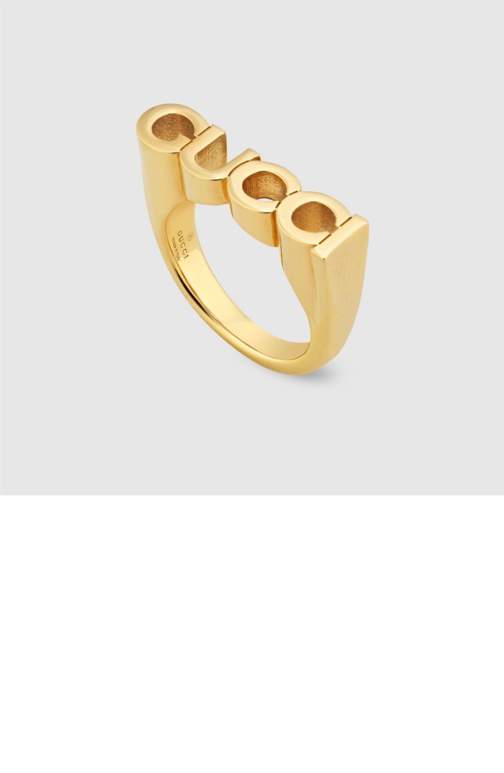 구찌 레터링 반지 773855