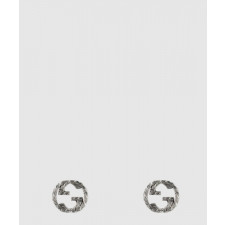 구찌 실버 인터로킹 G 귀걸이 457109