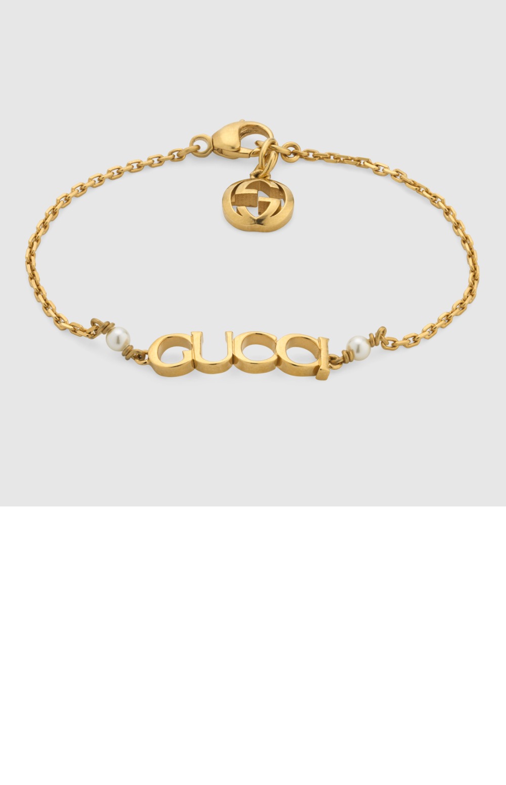 구찌 GUCCI 레터 팔찌 776777