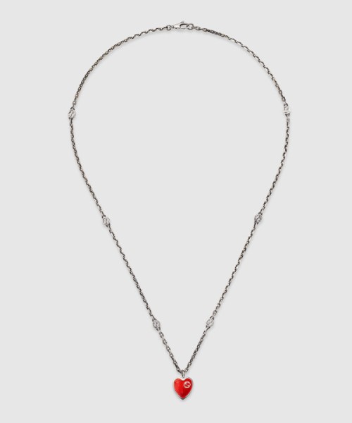 구찌 인터로킹 G 목걸이 645545