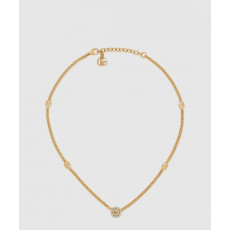 구찌 gg 마몬트 더블 플라워 목걸이 702568