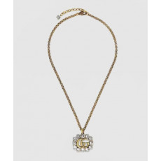 구찌 크리스탈 GG 목걸이 645675