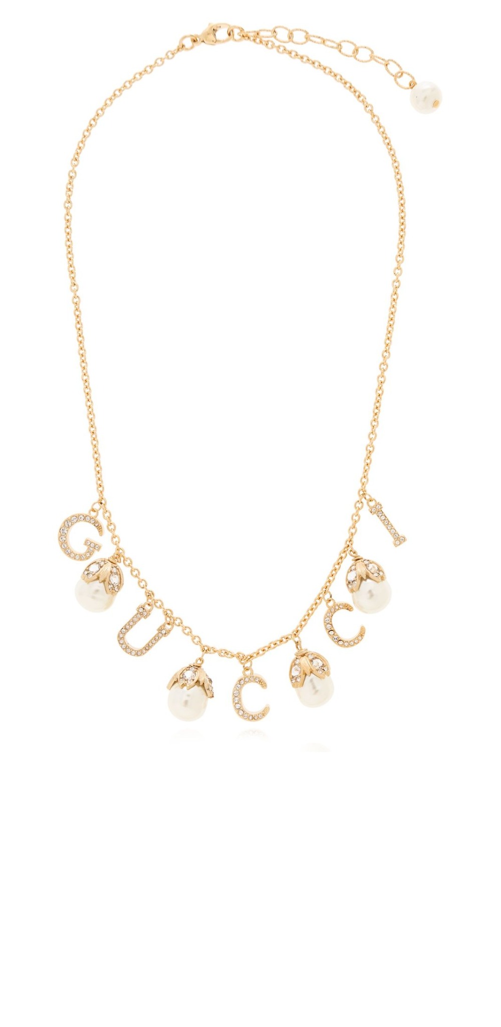 구찌 진주 장식 목걸이 753969