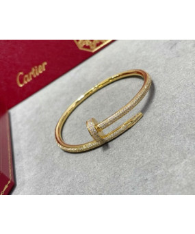 까르띠에 팔찌 다이아 버전 골드