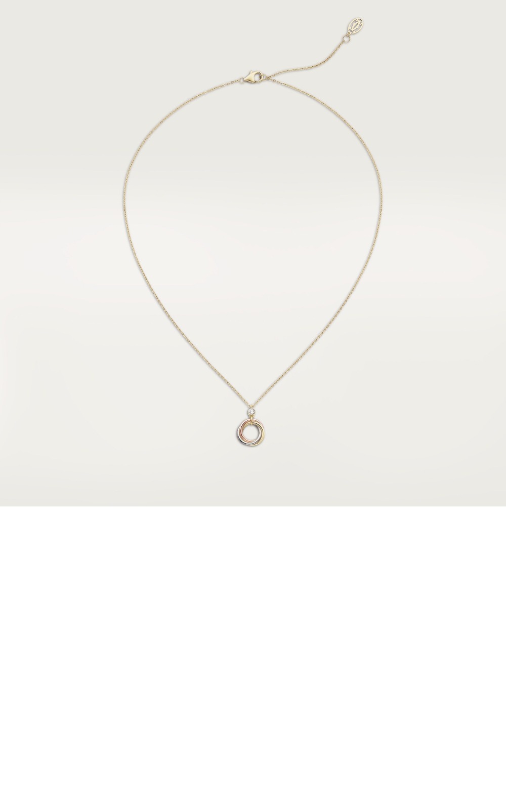 까르띠에 트리니티 펜던트 B7224815