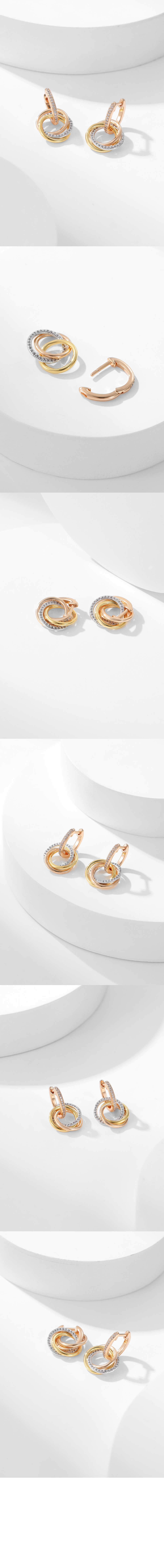 까르띠에 트리니티 이어링