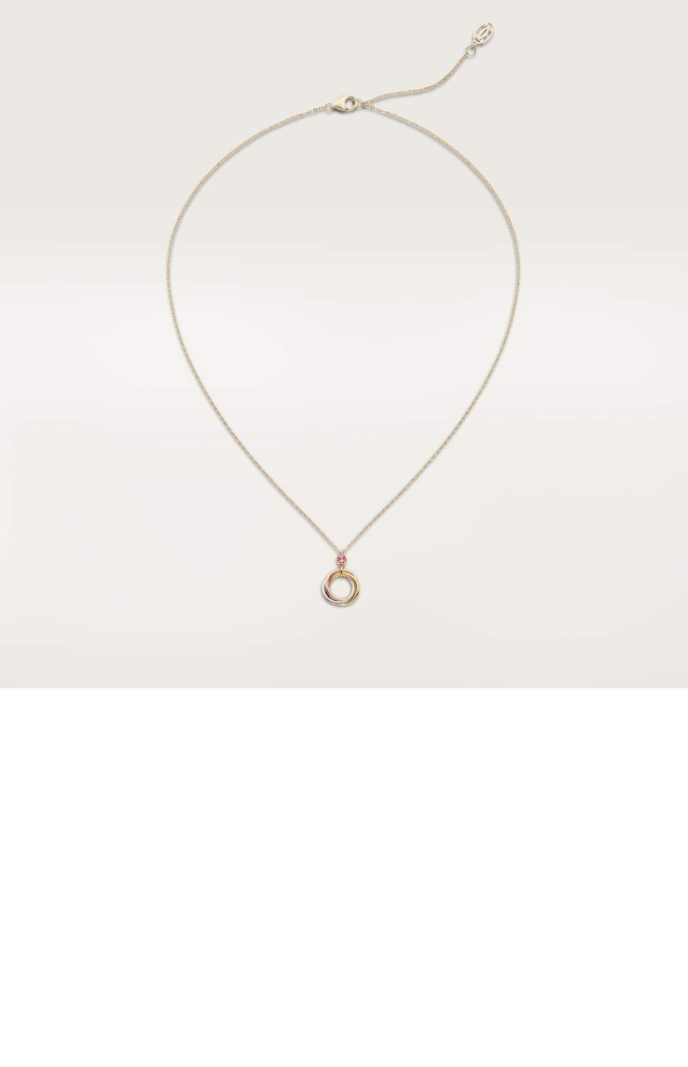 까르띠에 트리니티 목걸이 B7224962