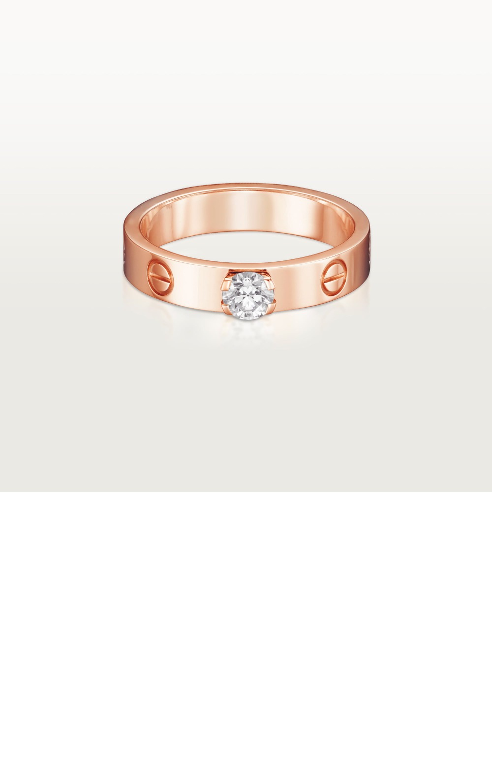 까르띠에 LOVE 솔리테어 반지 N4201000