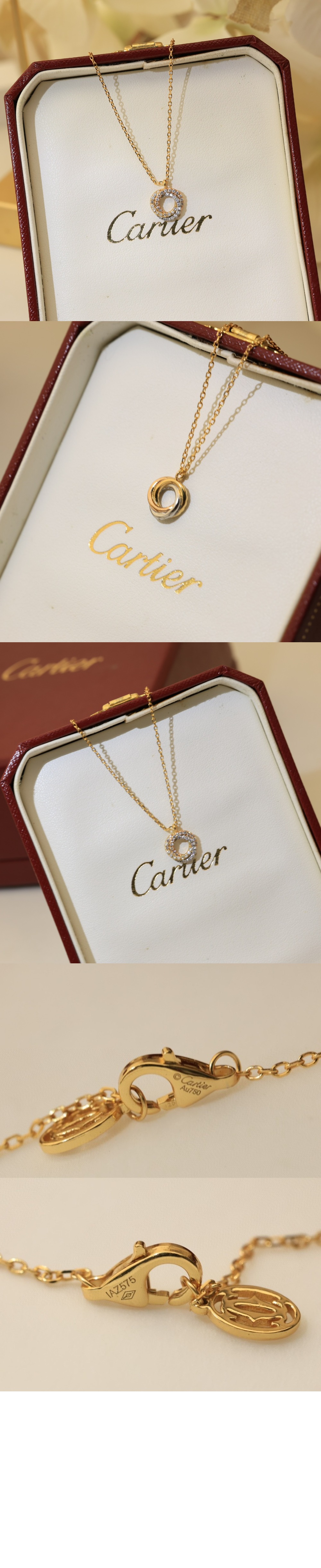 까르띠에 트리니티 네크리스 B7224808