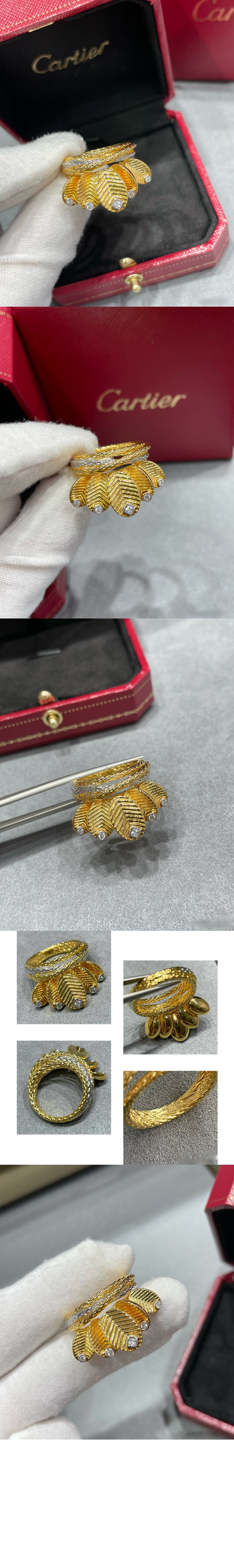 까르띠에 그랑 드 카페 링 N4804700