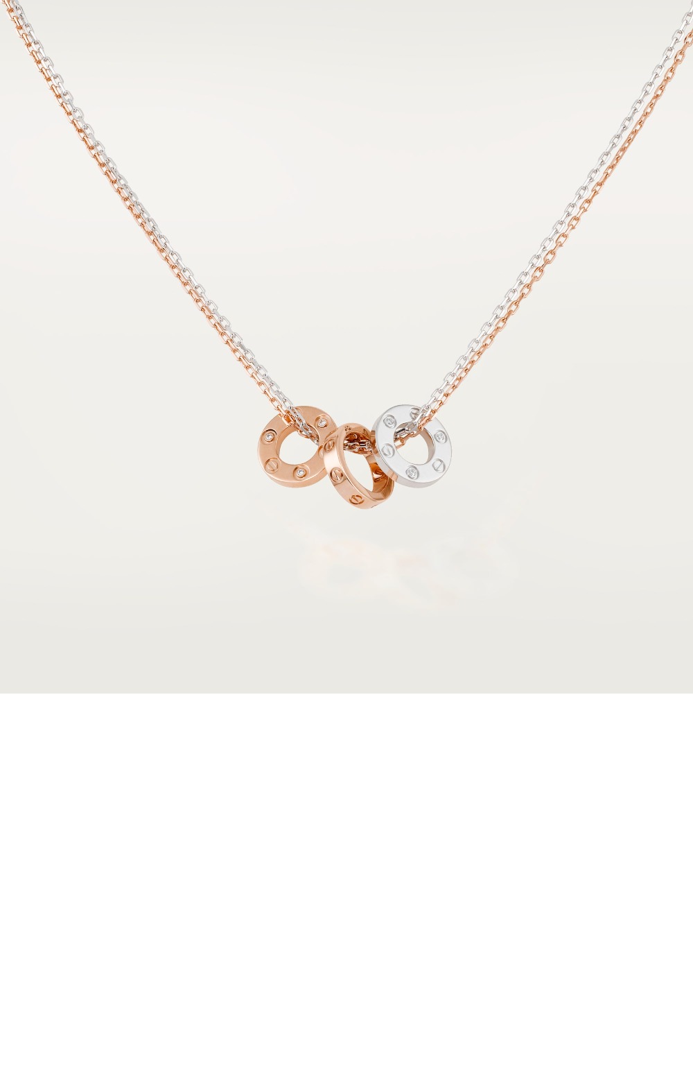 까르띠에 LOVE 네크리스 B7219700