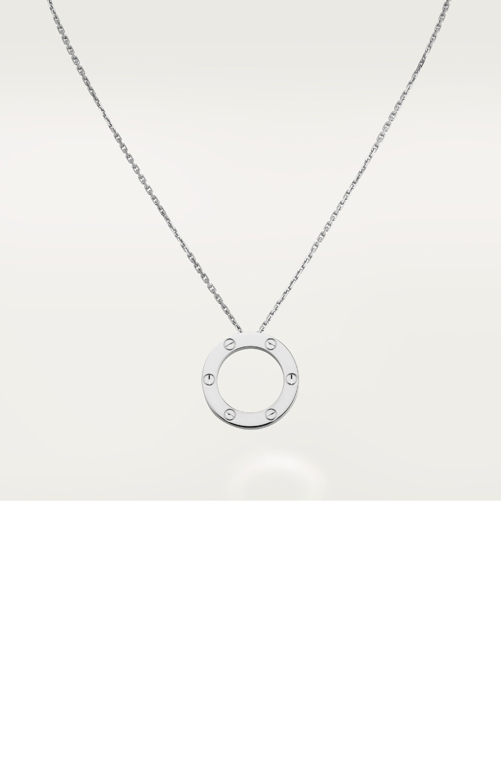 까르띠에 LOVE 네크리스 B7014300